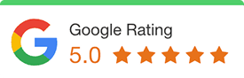 Google Rating 5.0 stars
